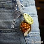 Keychain Miniature Chaat Corner