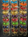 Favor Thread Classy Earrings - Set of 10 mixed colors