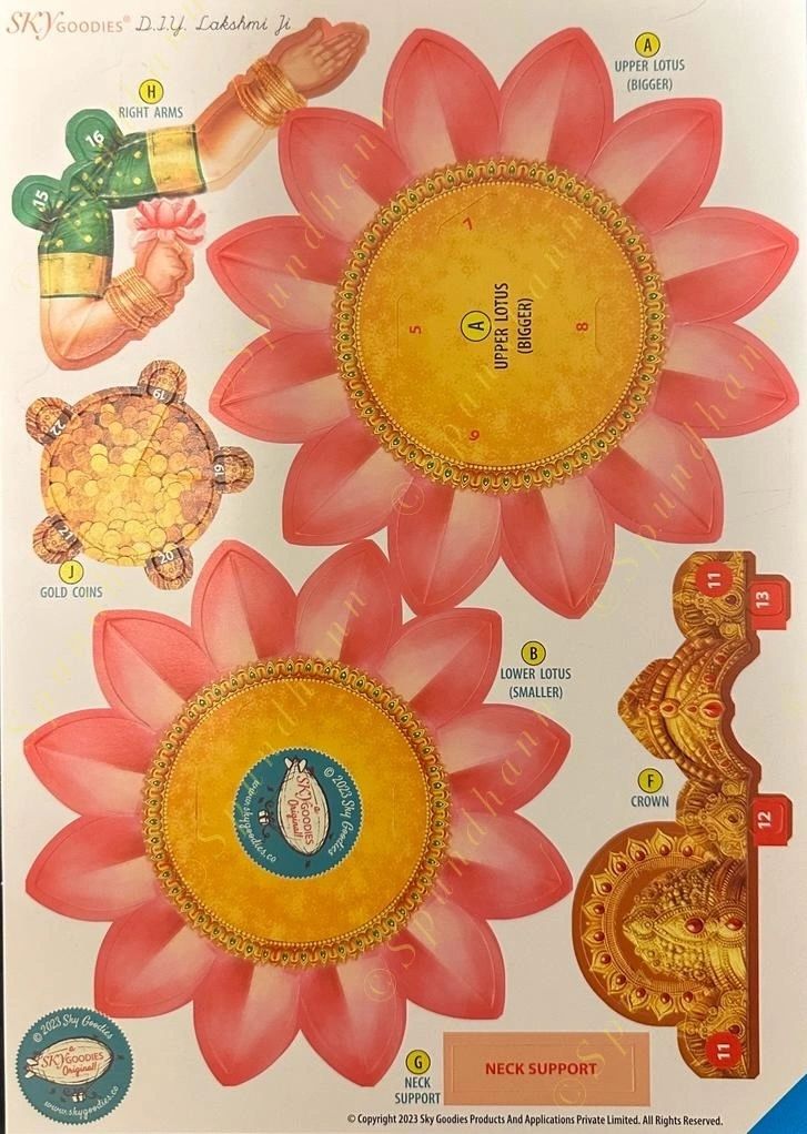 Paper DIY Lakshmi