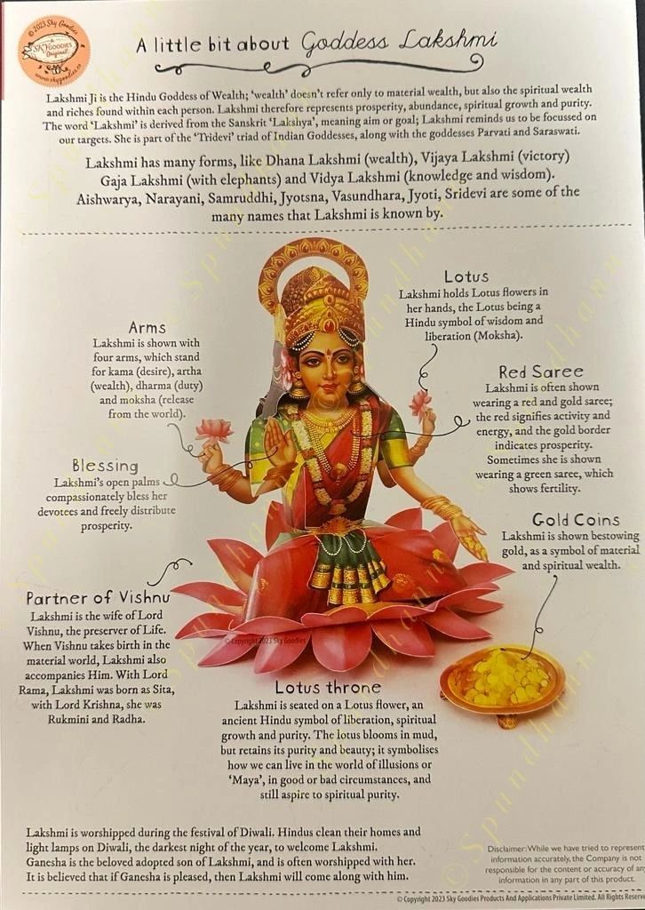 Paper DIY Lakshmi