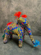 Fabric Elephant with Zari