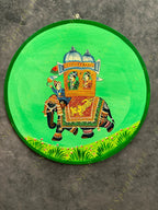 Pichwai Wall Hanging Plate 12 inch
