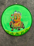 Pichwai Wall Hanging Plate 12 inch