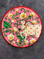 Pichwai Wall Hanging Plate 12 inch