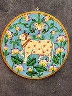 Pichwai Wall Hanging Plate 10 inch