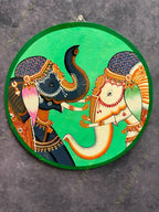 Pichwai Wall Hanging Plate 10 inch