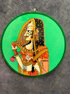 Pichwai Wall Hanging Plate 10 inch