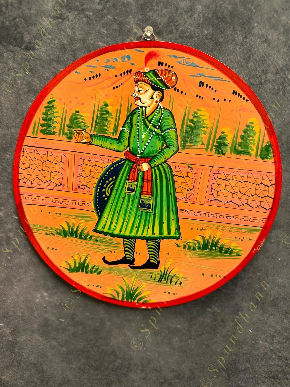 Pichwai Wall Hanging Plate 10 inch