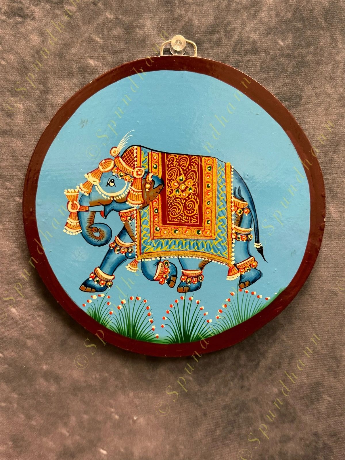 Pichwai Wall Hanging Plate 6 inch