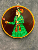 Pichwai Wall Hanging Plate 6 inch