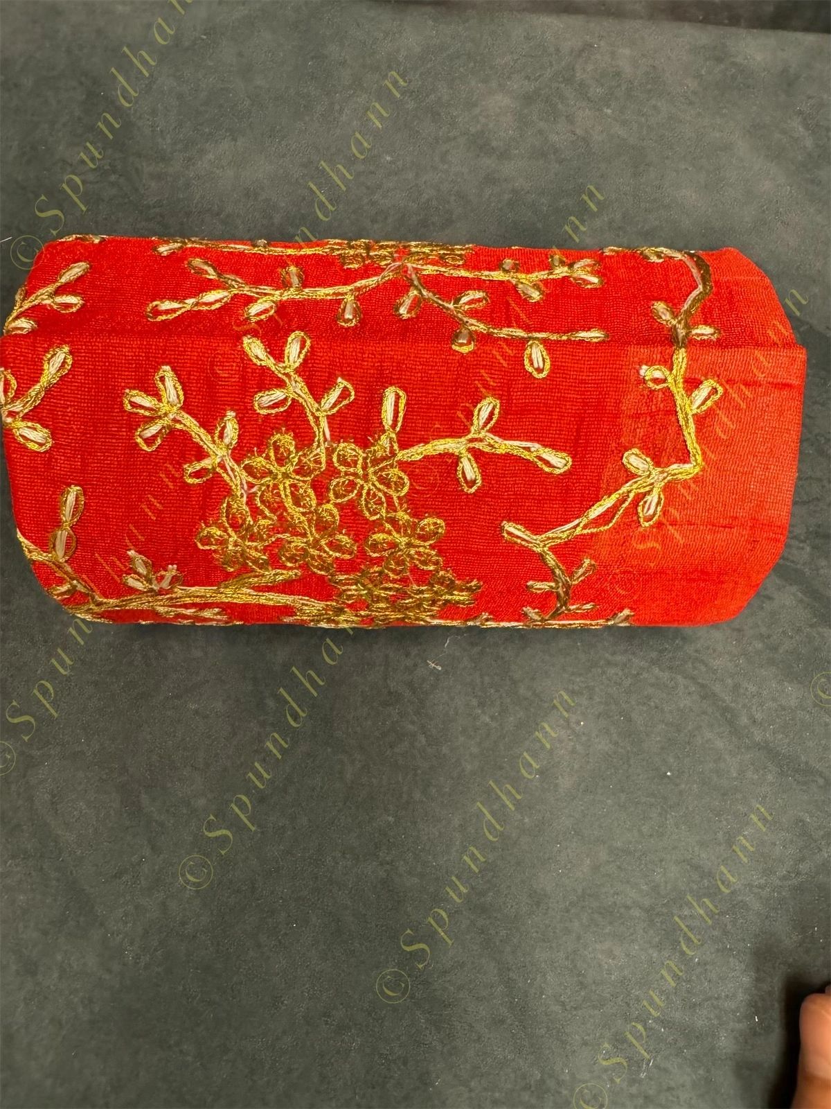 Modern Embroidered Bangle Box
