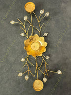 Floral Studded Tea Light