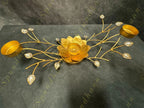 Floral Studded Tea Light