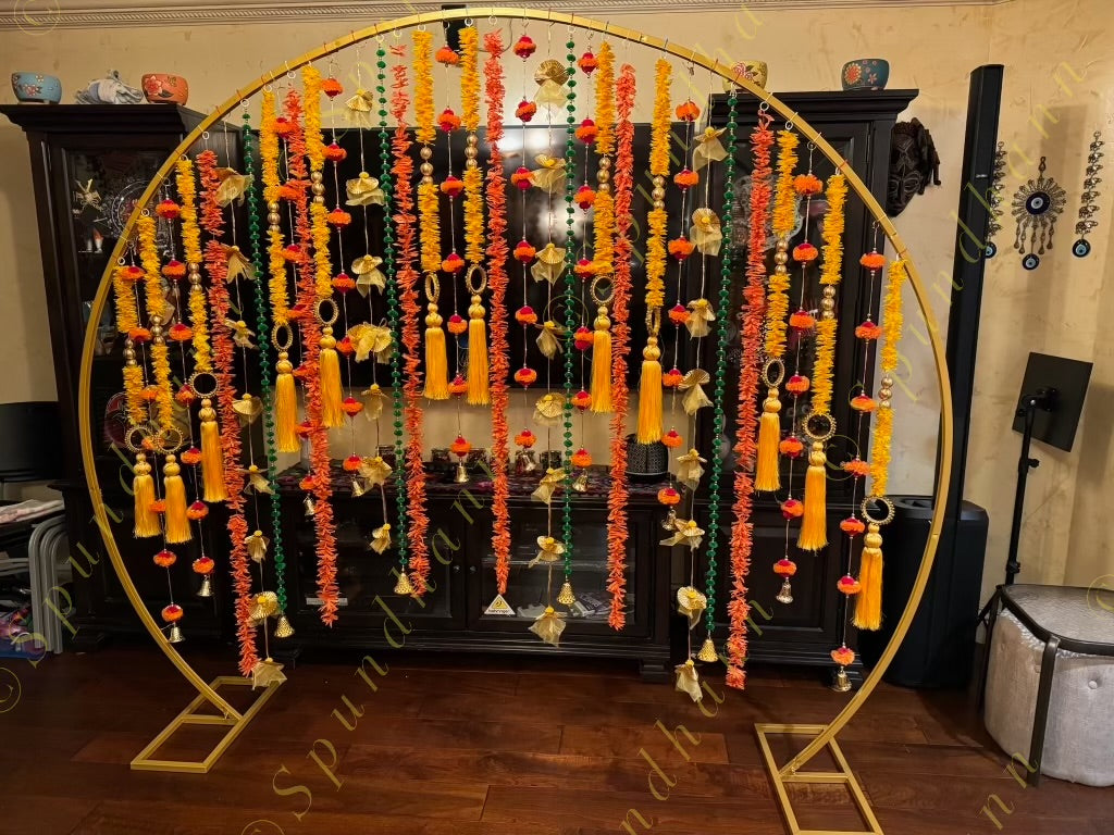 Cultural Festivity Bundle: Gota, Chameli & Marigold Fusion