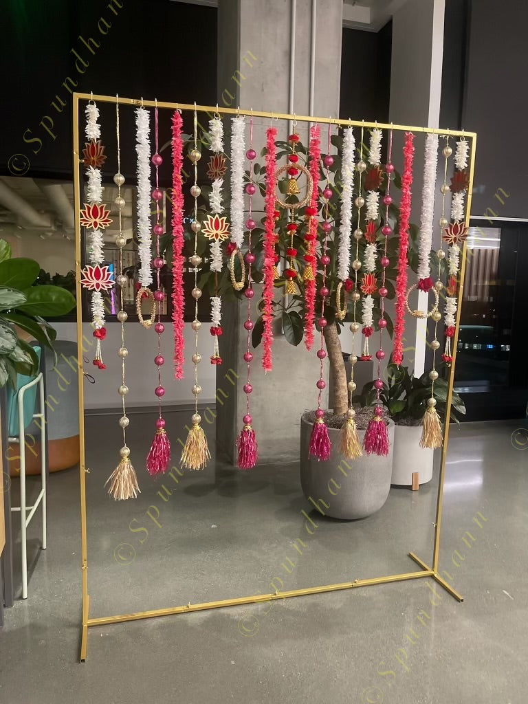 Festive Charm: Gota & Chameli Ensemble