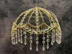 Designer Umbrella Metallic Jhoomar Dangler D or
