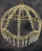 Designer Umbrella Metallic Jhoomar Dangler D or
