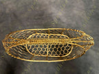 Golden Oval Basket