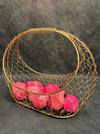 Golden Oval Basket