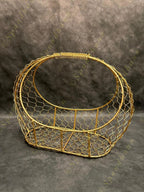Golden Oval Basket