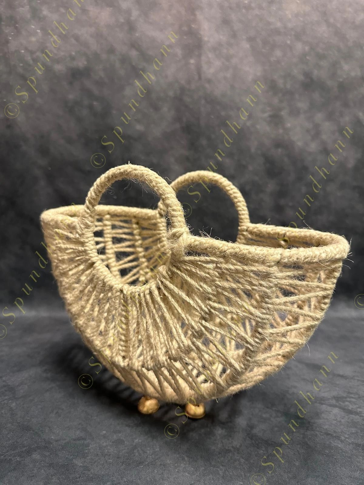 Coir Rope oval Basket
