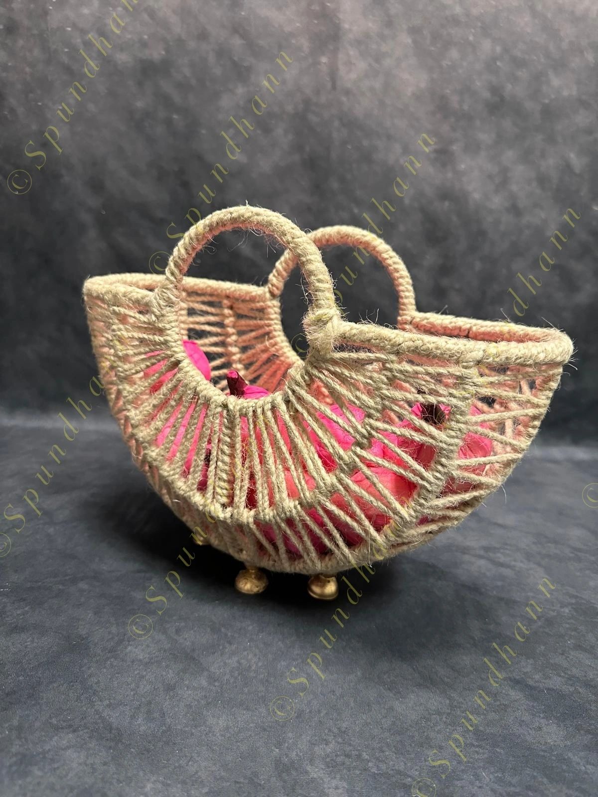 Coir Rope oval Basket
