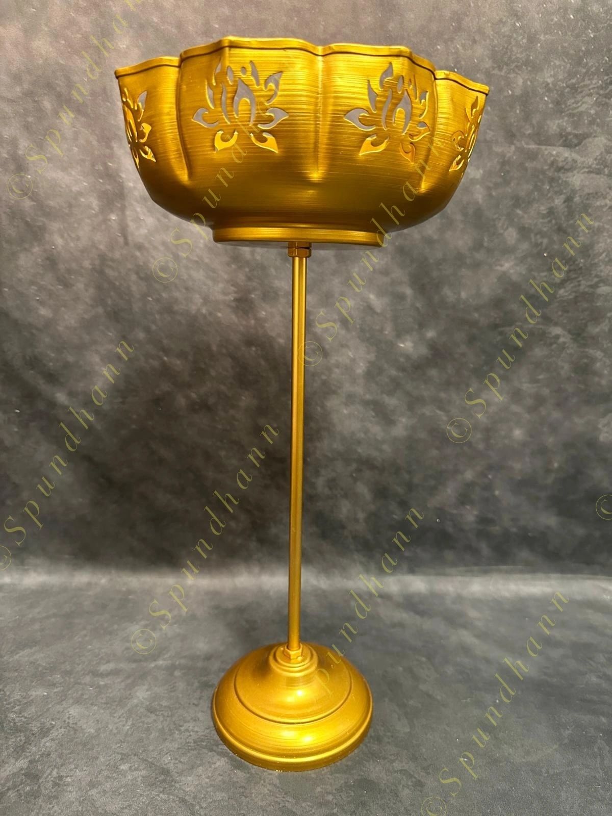 Standing Cutwork Lotus Urli