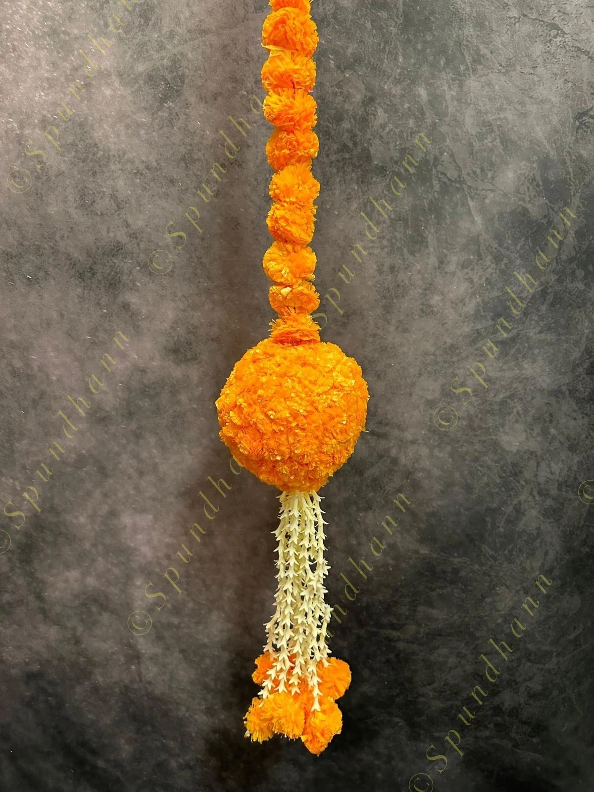 Marigold Ball and Dangler Mango (Single String)