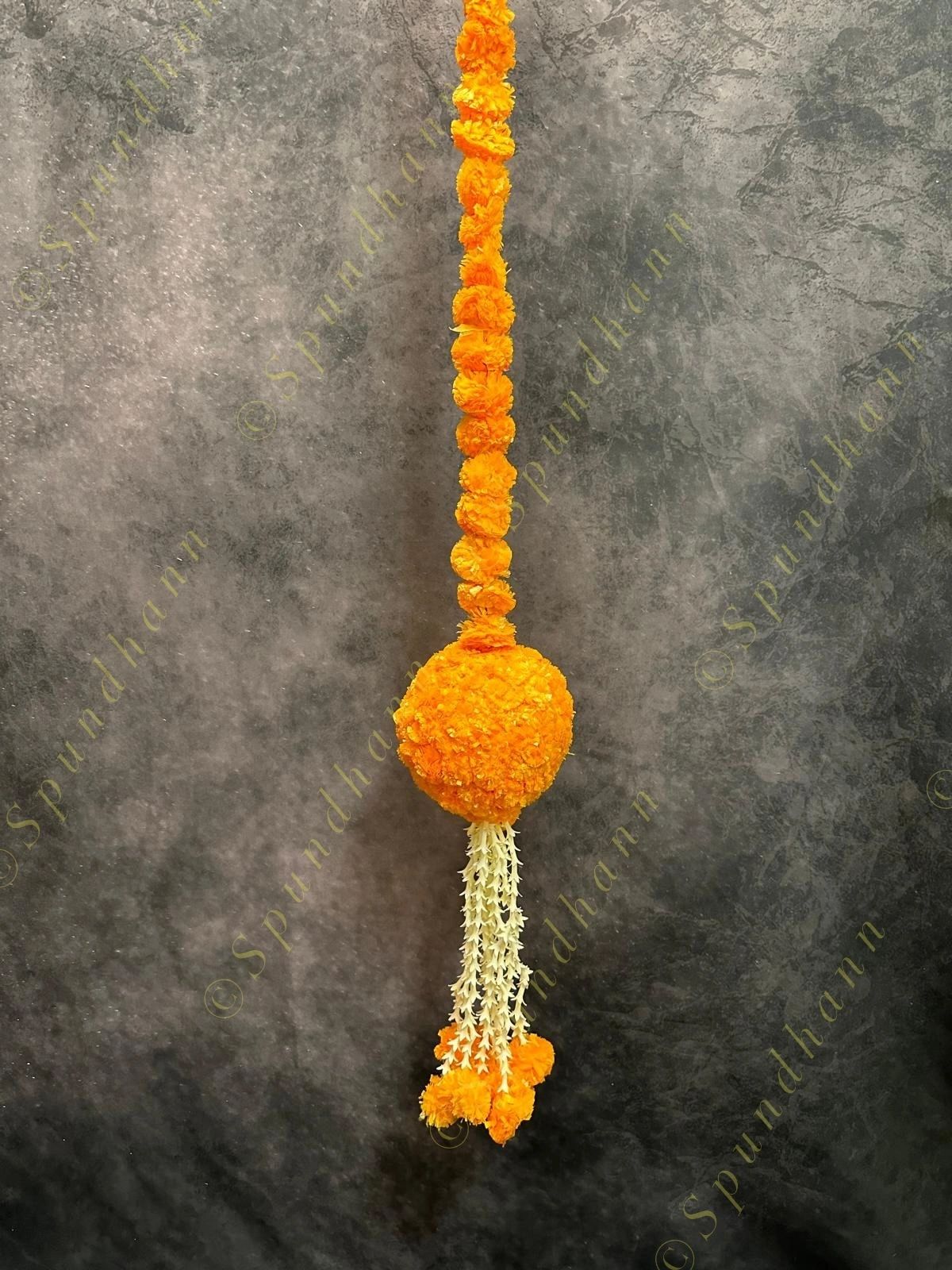 Marigold Ball and Dangler Mango (Single String)