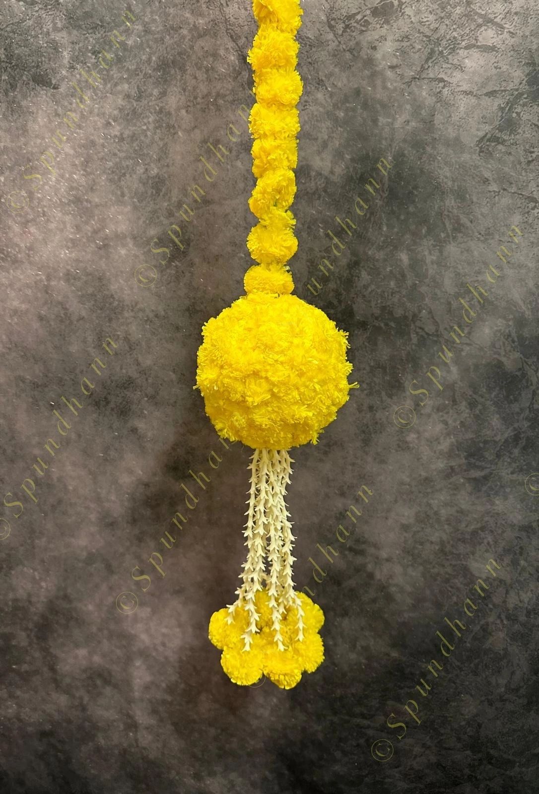 Marigold Ball and Dangler Lemon (Single String)
