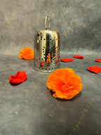 Stainless Steel inverted cover to protect flame Shadow om Swastik