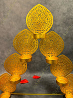 7-Leaf Tea Light Holder