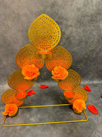 7-Leaf Tea Light Holder