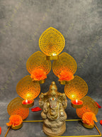 7-Leaf Tea Light Holder