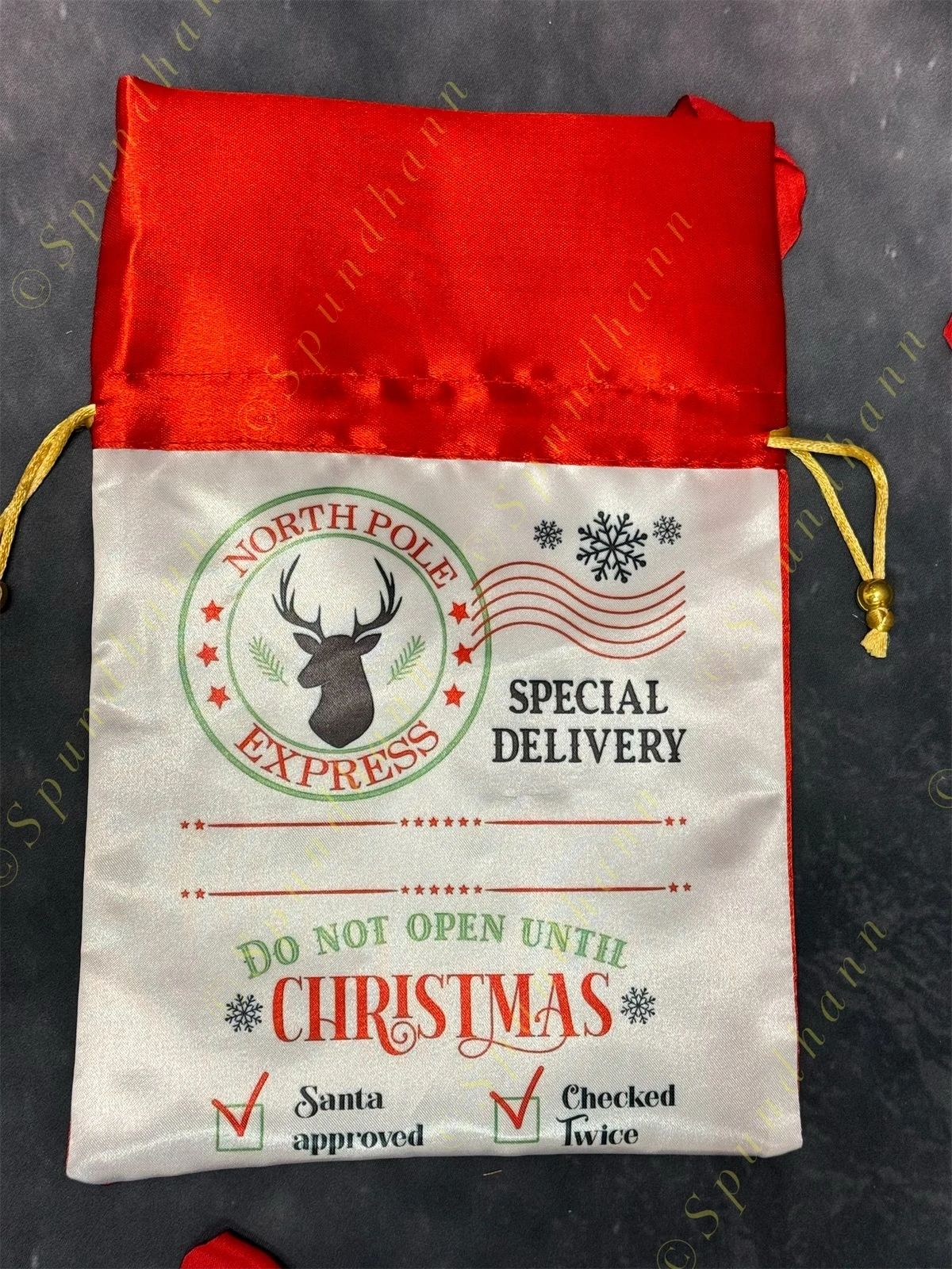 Special Delivery Do not open until Christmas Potli