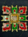 Multi piece Decorated Rangoli Set