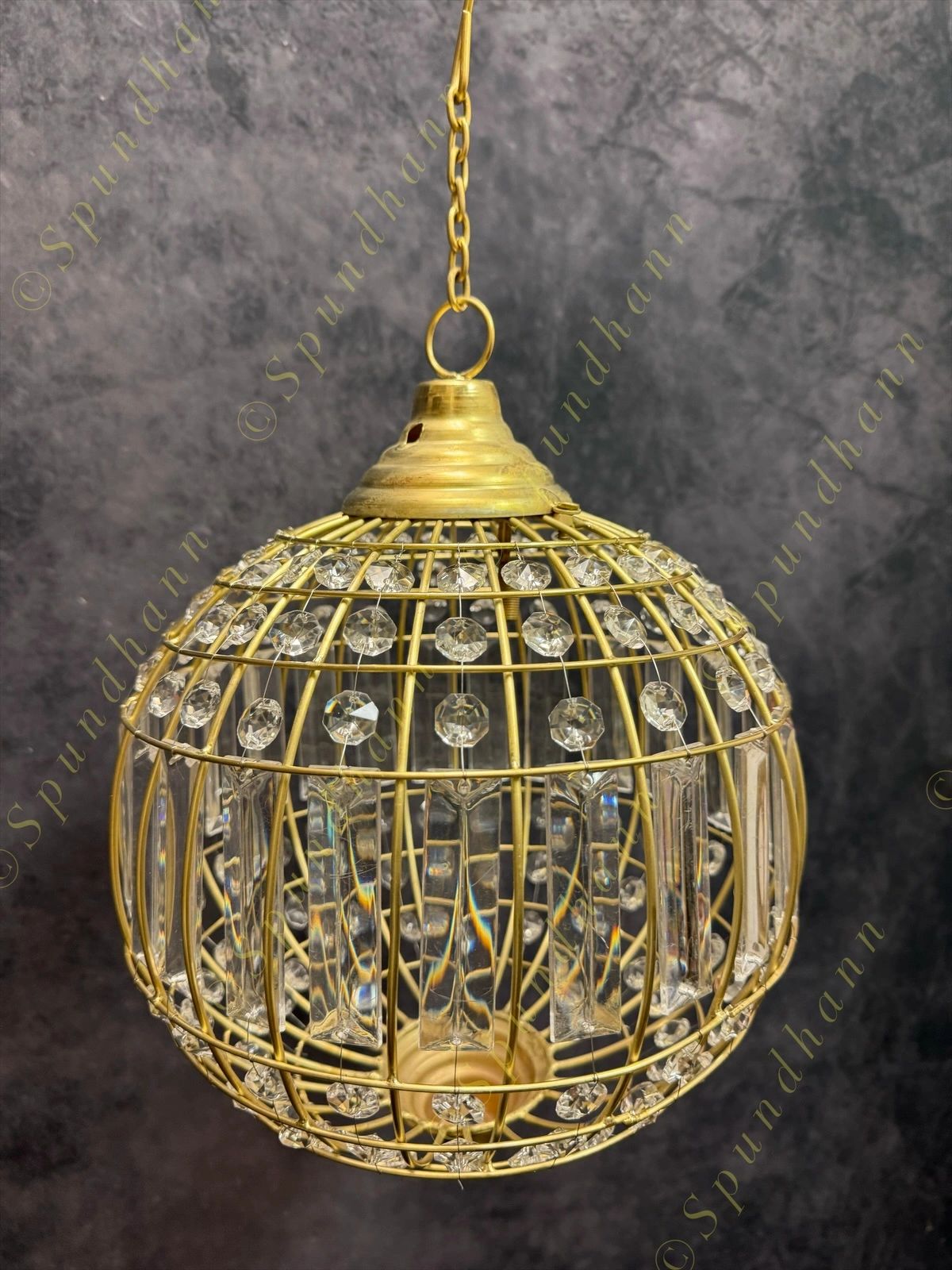 Designer Ball Metallic Jhoomar Dangler Decor
