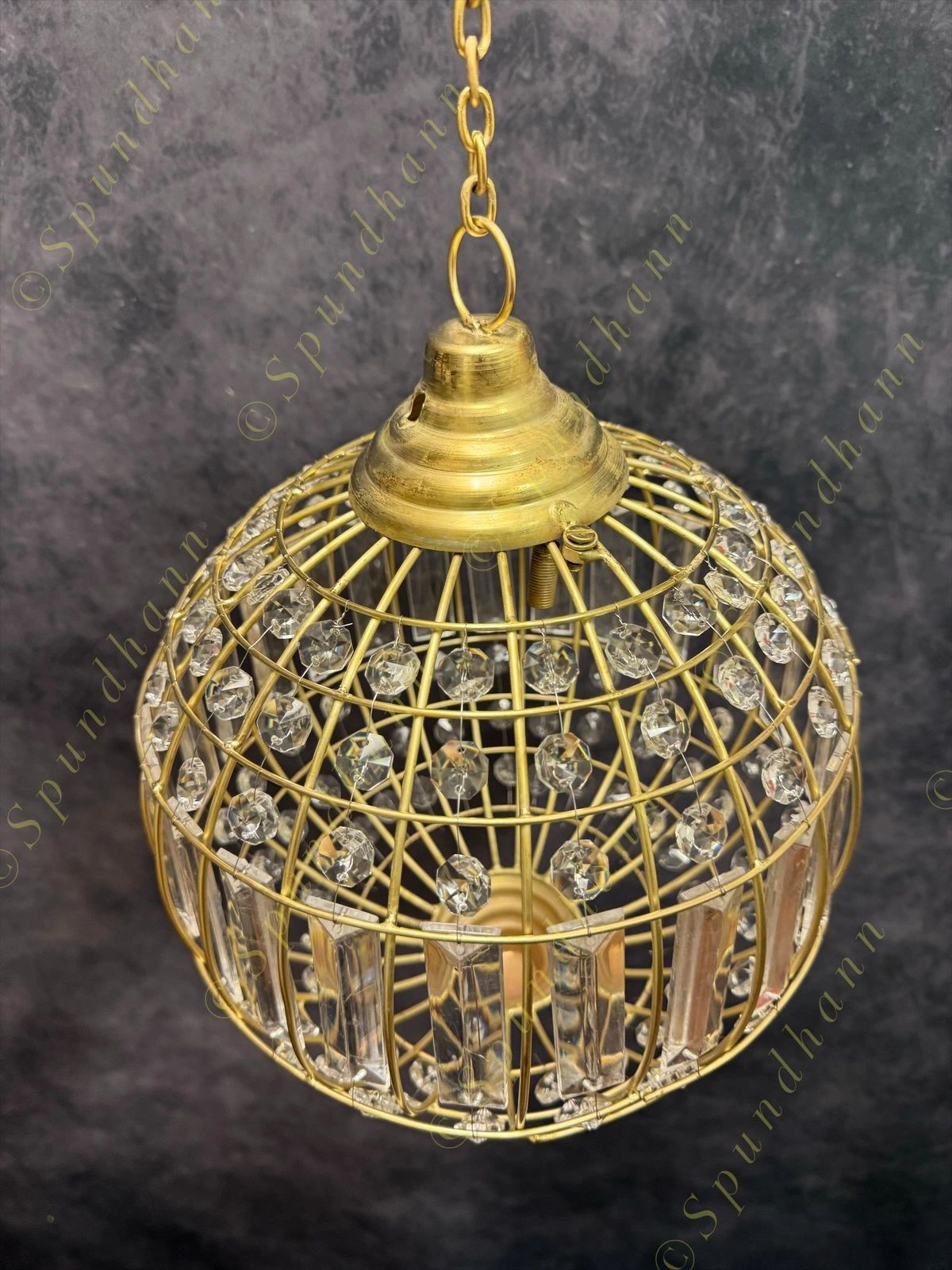 Designer Ball Metallic Jhoomar Dangler Decor