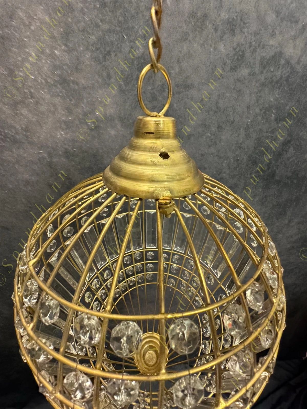 Designer Ball Metallic Jhoomar Dangler Decor