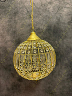 Designer Ball Metallic Jhoomar Dangler Decor