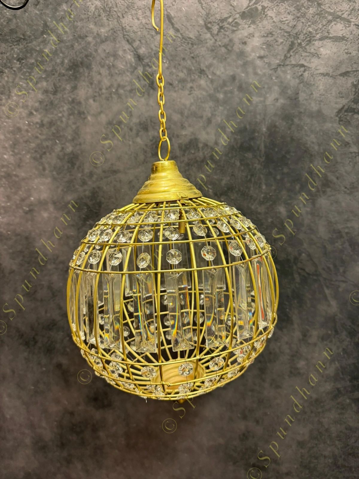 Designer Ball Metallic Jhoomar Dangler Decor