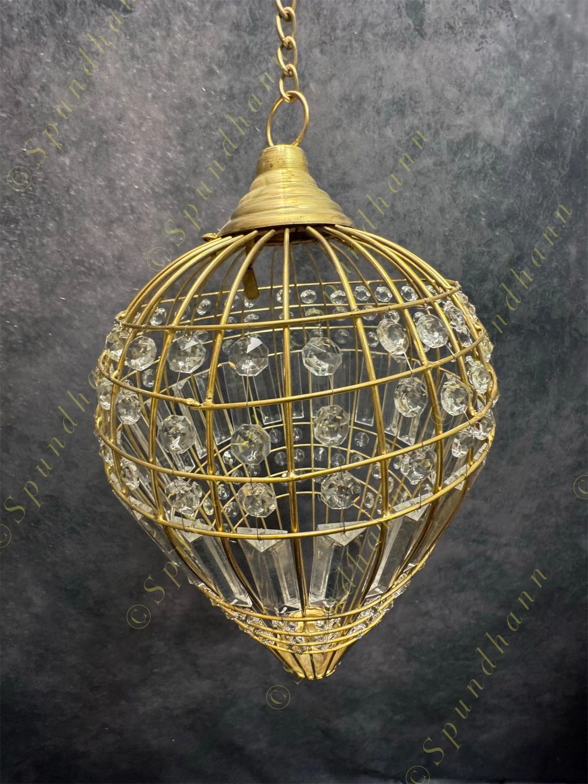 Designer Balloon Metallic Jhoomar Dangler Decor