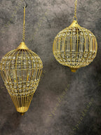 Designer Balloon Metallic Jhoomar Dangler Decor