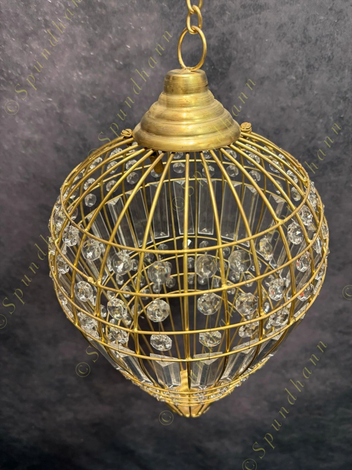 Designer Balloon Metallic Jhoomar Dangler Decor