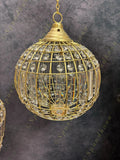Designer Ball Metallic Jhoomar Dangler Decor