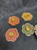 Studs and Pearls Designer Tealight Holder