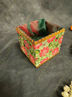 Wooden Gift Box with String Tie