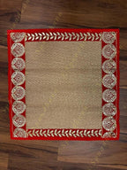 Square Asanas Chatai mat 24x 24 in