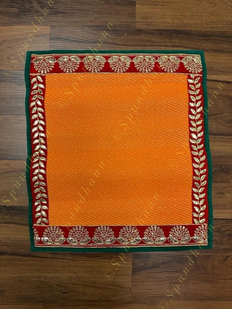 Square Asanas Chatai mat 24x 24 in
