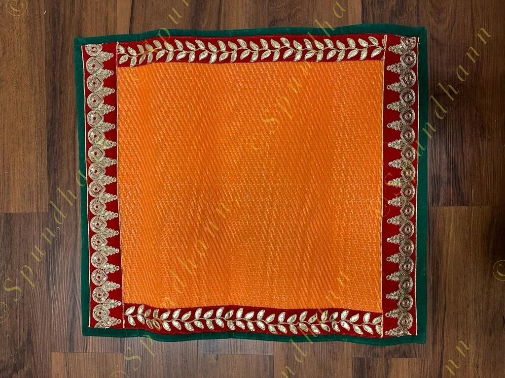 Square Asanas Chatai mat 24x 24 in